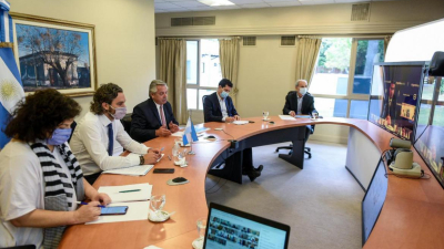 Alberto Fernández propuso a los gobernadores un "toque de queda sanitario" desde las 23 hasta las 6 horas