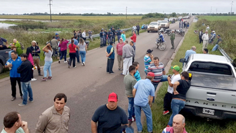 Arranca la protesta del campo por tres días