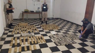Prefectura secuestro droga en Itatí y Las Toscas