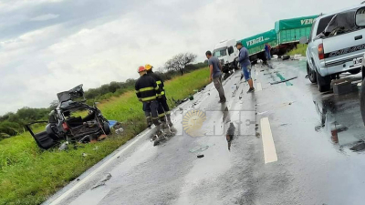 Identificaron al policía retirado que murió en el siniestro vial al norte de Santa Fe