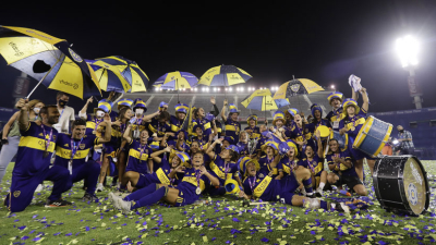 Boca goleó a River y es en el primer campeón femenino del profesionalismo