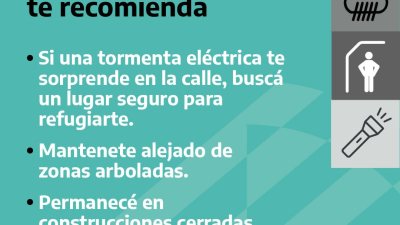 ¿Qué hacer en caso de tormentas?