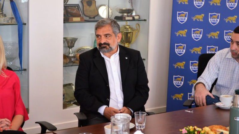 Falleció el dirigente de rugby correntino y tesorero de la UAR, Carlos Barbieri