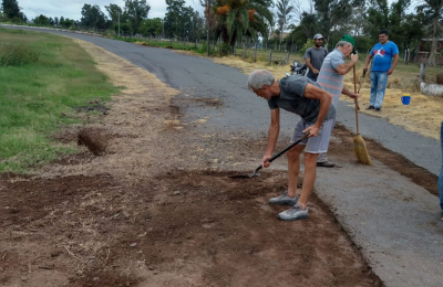 Trabajan para recuperar el velódromo de Charata