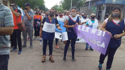 Docentes de General San Martín: Claudicar es renunciar a la dignidad