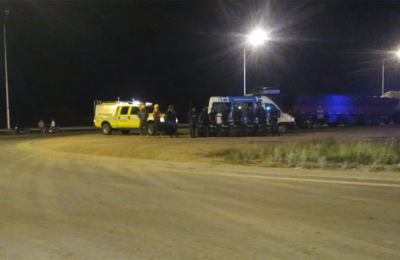 Docentes de Los Frentones denunciaron "violenta represión" policial