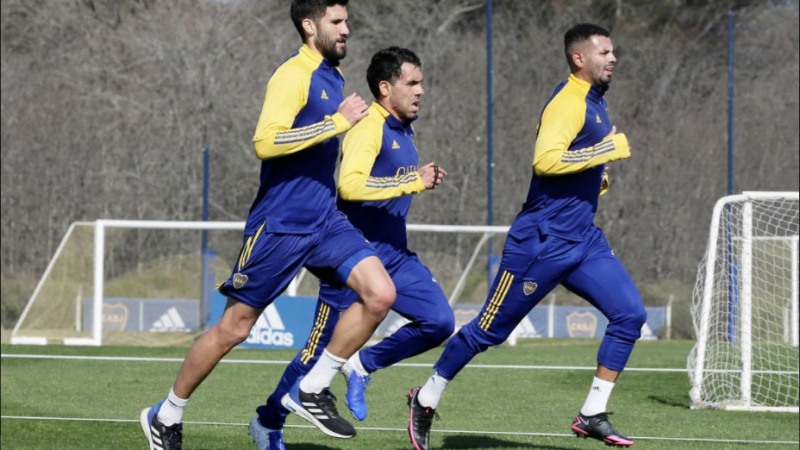 Alerta en Boca: Tevez y Cardona en duda para River