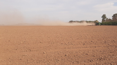 Situación crítica en el oeste del departamento Chacabuco por la sequía