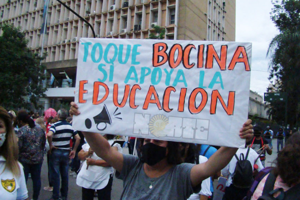 Uno de los gremios docentes rechazó la oferta del Gobierno e irán al paro esta semana