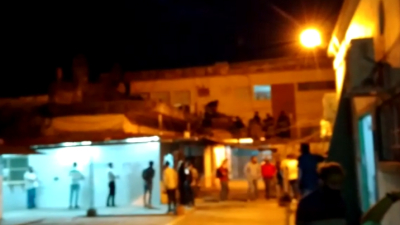 Una protesta municipal que terminó con agresión y detenidos