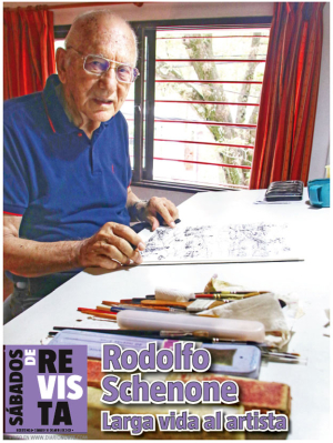 Rodolfo Schenone: larga vida al artista