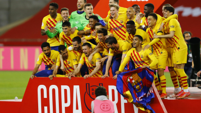 Golazos de Messi para un nuevo título del Barsa