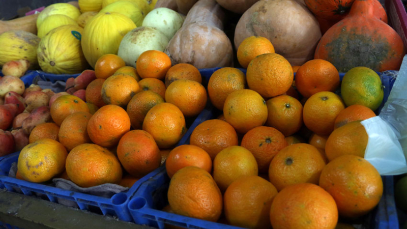 Comer mandarinas al sol, un gusto que ya cuesta $200