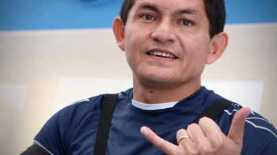 La primera foto del Pulga Rodríguez en Gimnasia La Plata