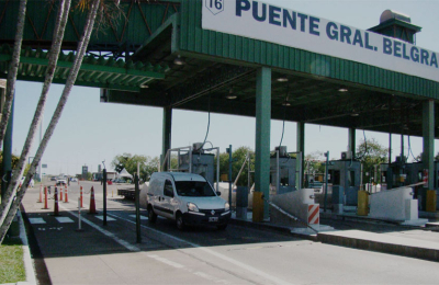 Aumenta el peaje desde el 1 de julio: $70 para cruzar el puente