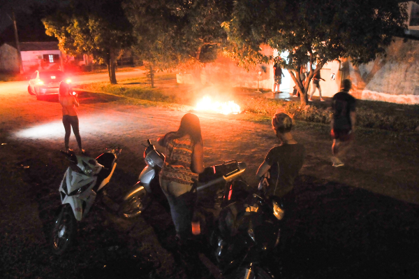 <p>5-03-2021 - ASESINARON A FABIOLA RAMIREZ EN SU DOMICILIO. FOTO: JORGE FLORES </p>