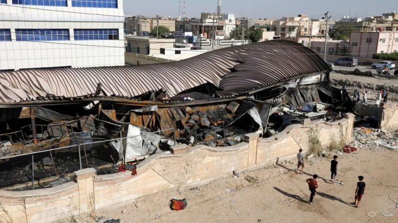92 muertos en Irak por un incendio en un hospital