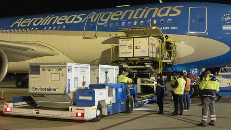 Argentina superó las 40 millones de vacunas recibidas