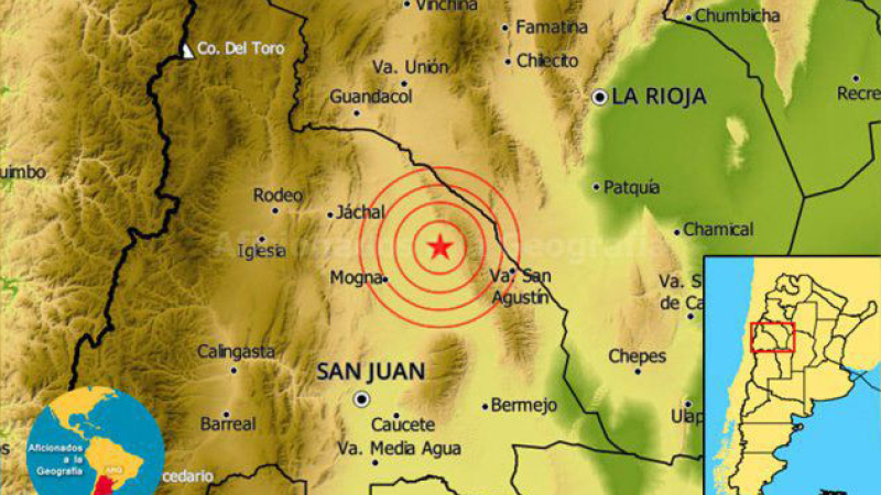 Fuerte sismo en San Juan: no se registraron daños