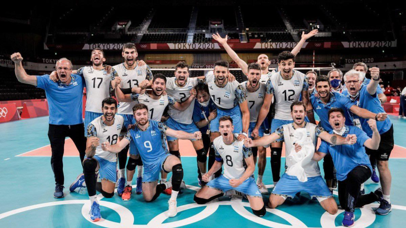 Histórico: el vóley argentino es medalla de bronce en los Juegos de Tokio 2020