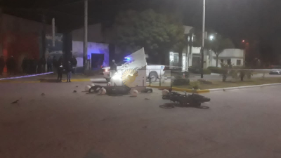 Hermoso Campo: dos muertos en un choque entre motos