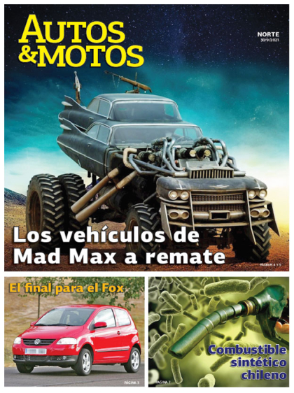 Los vehículos de Mad Max a remate