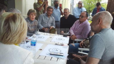 Larreta llegó a Resistencia para acompañar a los candidatos de Chaco Cambia