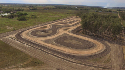 Colonia Amadeo: la obra del kartódromo paralizada por recurso de amparo judicial