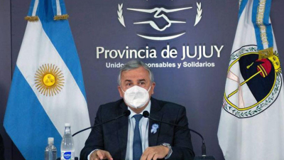 Gerardo Morales, hoy de campaña en la capital chaqueña