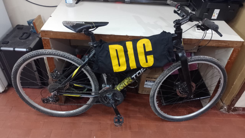 Recuperaron una bicicleta que había sido robada en el colegio Don Bosco