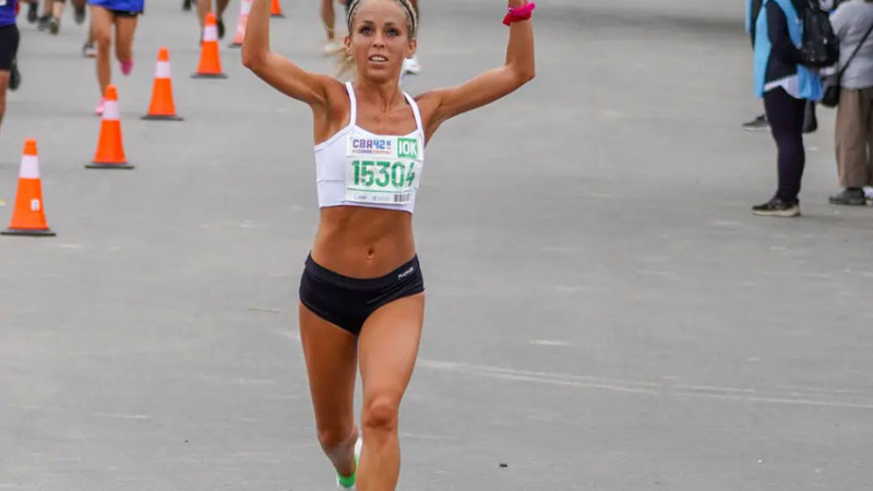 Eugenia Martínez brilló en la Maratón de Córdoba