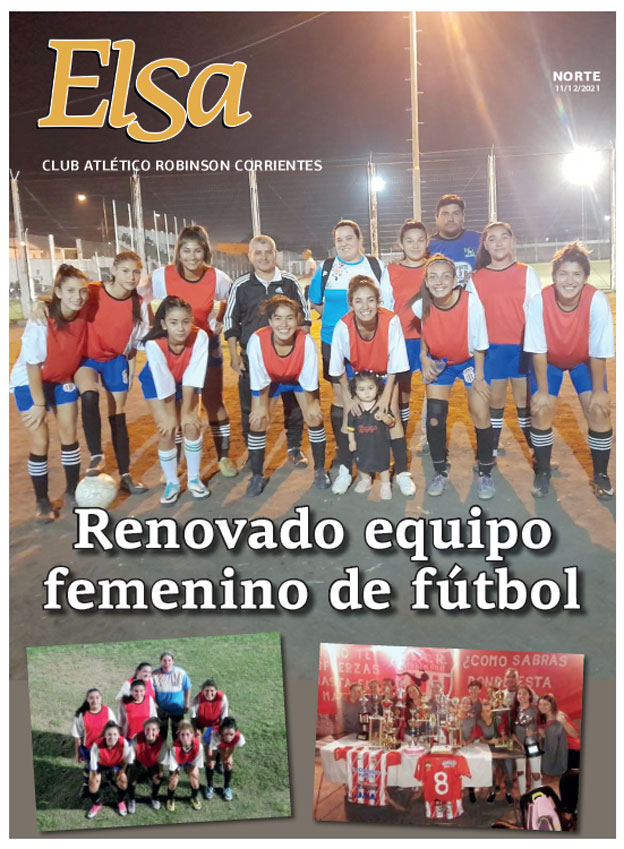 Renovado equipo femenino de fútbol