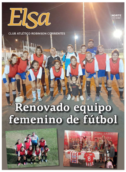 Renovado equipo femenino de fútbol