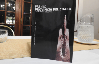 Acto de entrega de "Premio provincia del Chaco 2021" a la literatura y escultura