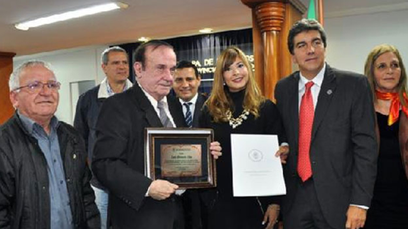 Gran reconocimiento en Sáenz Peña al doctor Luis Horacio Lita