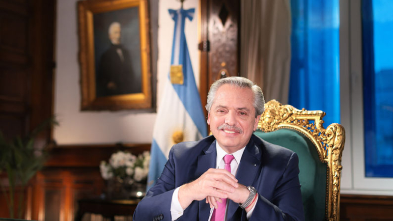 "Que 2022 sea el año de los acuerdos", dijo el presidente en su mensaje de Navidad