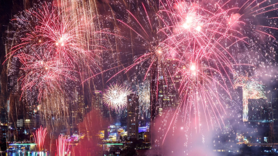 El mundo celebra el Año Nuevo: así se iluminan las grandes ciudades para recibir al 2022
