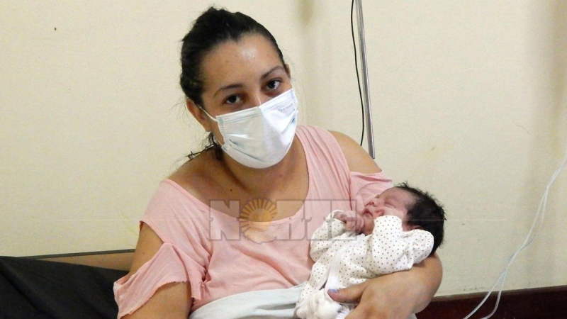 Un minuto después de las 00, el primer nacimiento en el Chaco