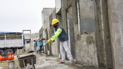 La construcción sigue en alza: "El 80% de las empresas no despidió a su personal"
