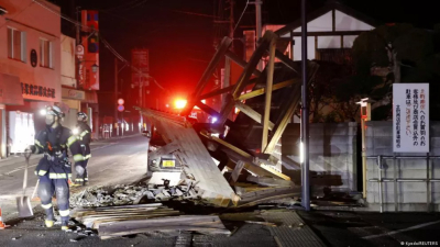 Un terremoto de 6.6 sacudió a Japón