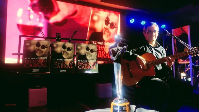 Pedro Solans y Alberto Muñoz presentan un homenaje a Facundo Cabral