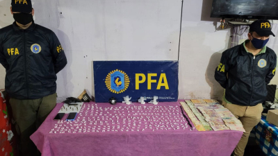 Desbaratan kiosco narco que poseía sistema de videovigilancia