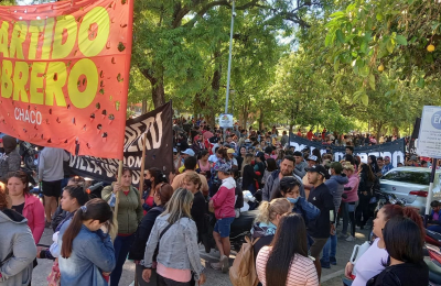 Protesta provincial por personal de salud y refuerzo para comedores