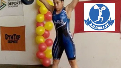 Pesista chaqueña participa en un campus para los Juegos Odesur
