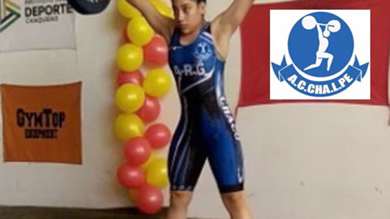 Pesista chaqueña participa en un campus para los Juegos Odesur