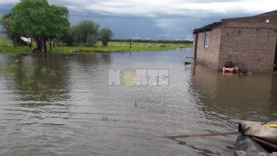 Inundaciones zona rural de Charata: "La situación es igual que en 2019"