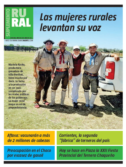 Las mujeres rurales levantan su voz