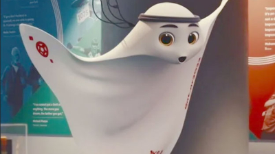 La’eeb, la mascota del Mundial de Qatar 2022