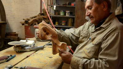 Fabriciano, pan de la escultura chaqueña