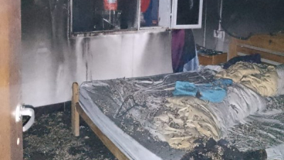 Sin control: agredió a su familia y prendió fuego la casa porque se le rompió una cerveza